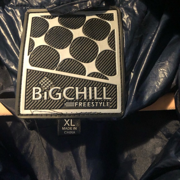 Women’s XL puffer coat - navy blue - Picture 4 of 6